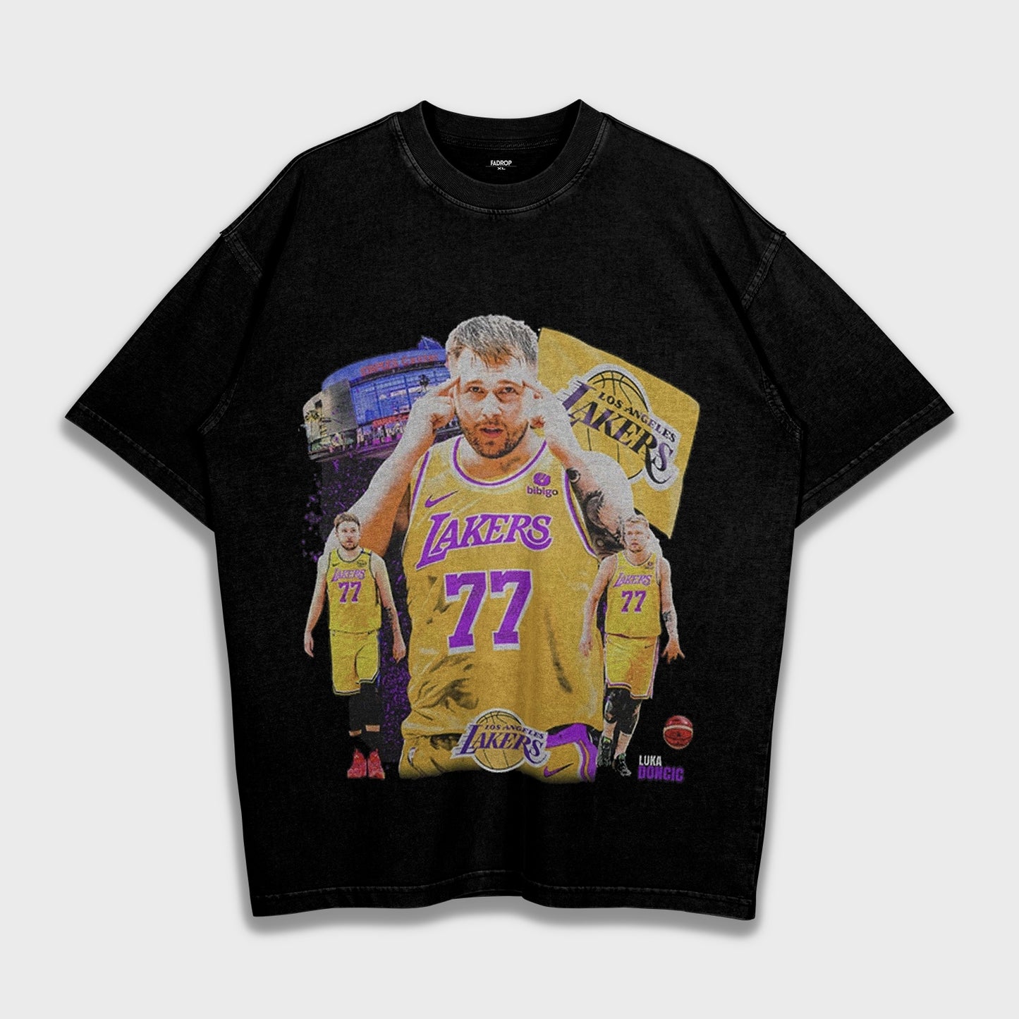 Luka Dončić - تي شيرت ثقيل فضفاض