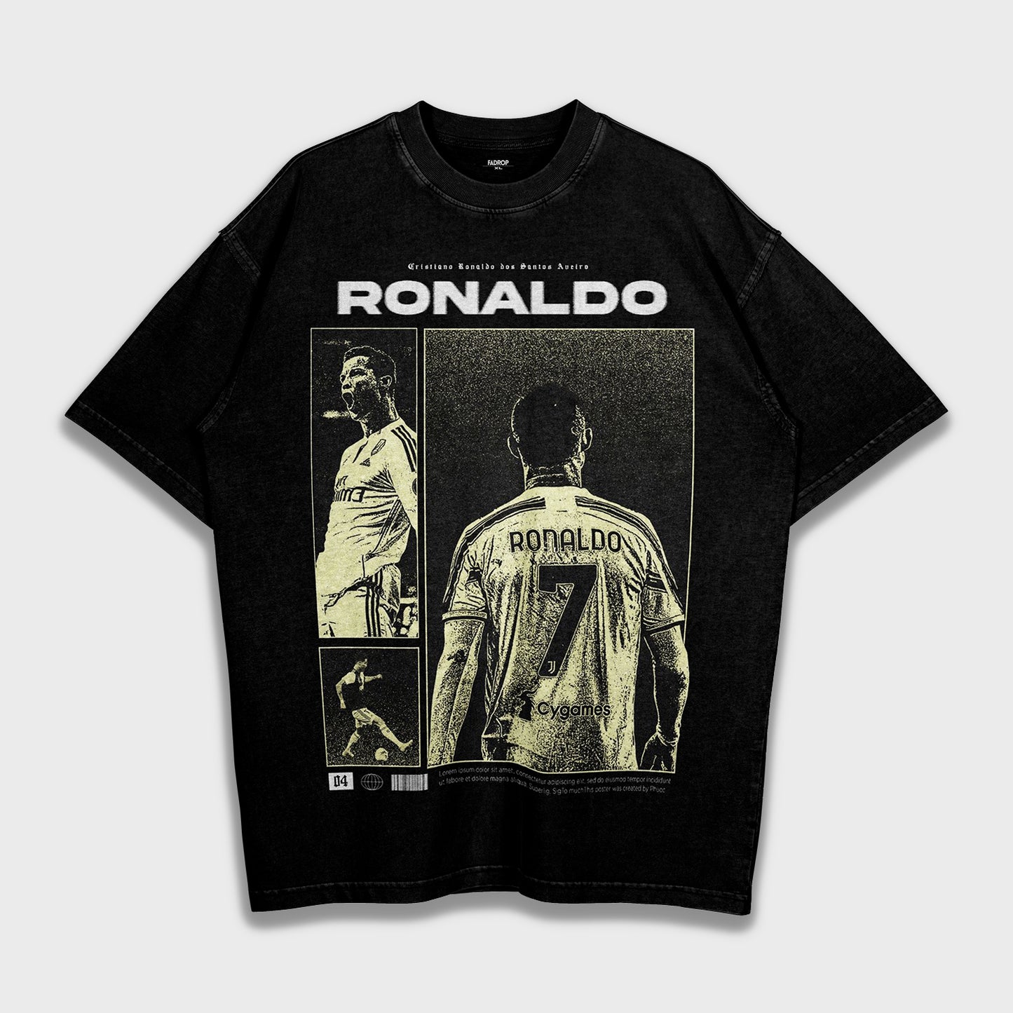 Cristiano Ronaldo - Heavy Loose T-Shirt