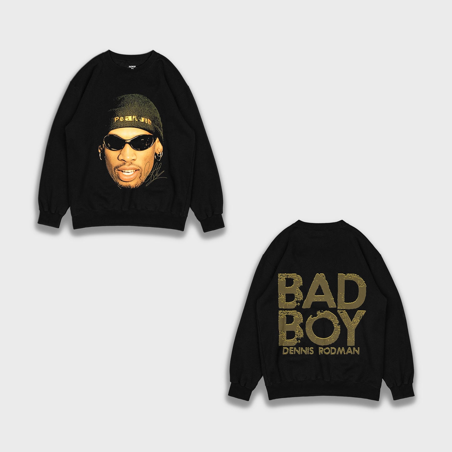 NBA Dennis Rodman - Heavy Loose Sweatshirt