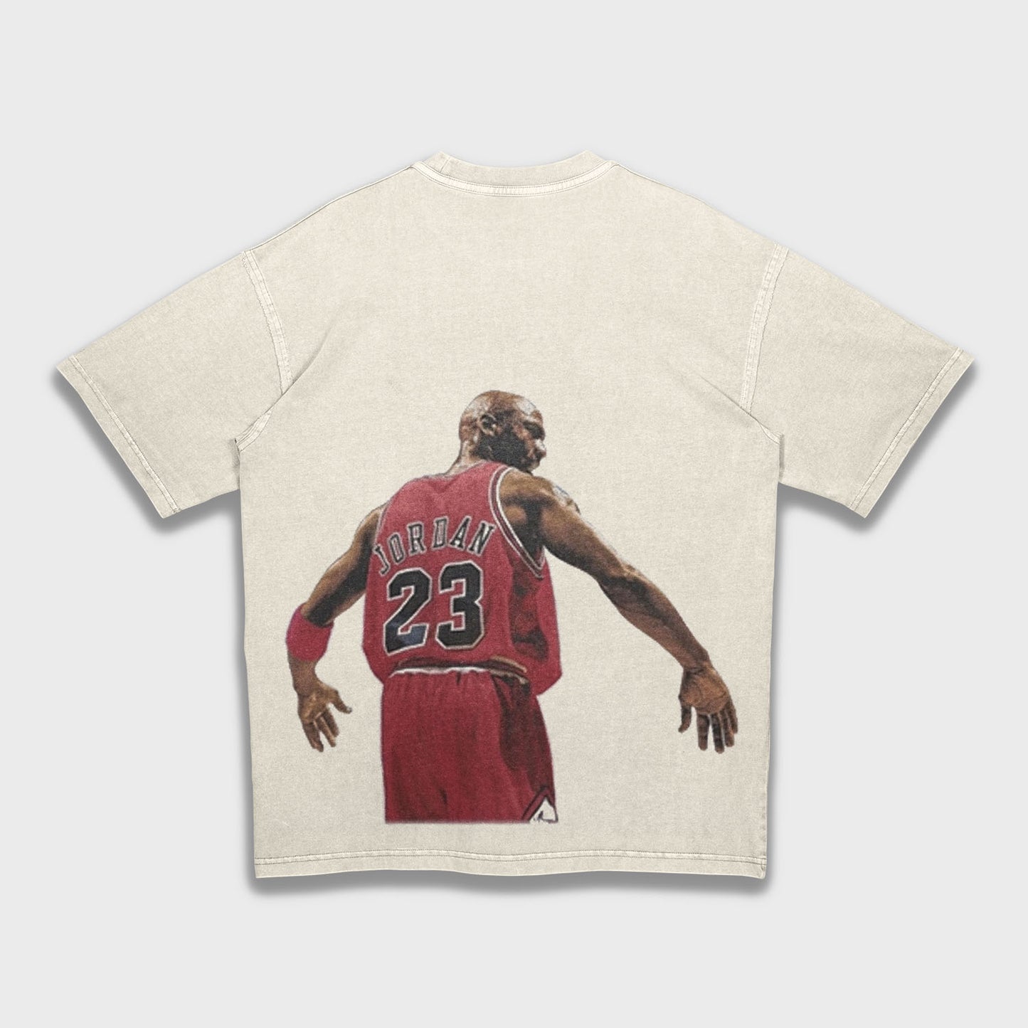 Michael Jordan - تي شيرت فضفاض وثقيل