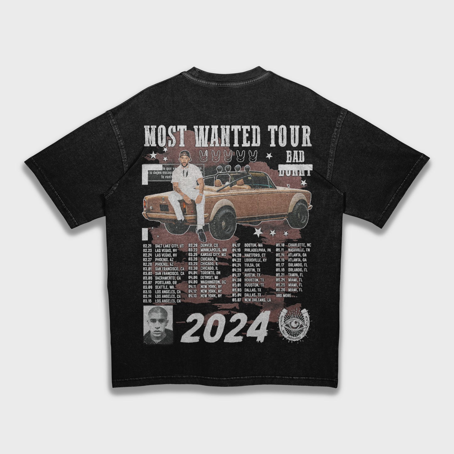 Bad Bunny - Heavy Loose T-Shirt