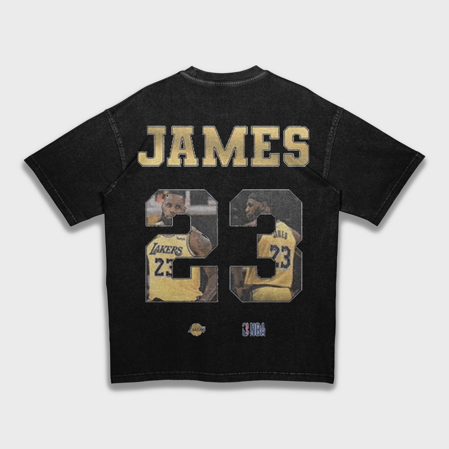 LeBron James - تي شيرت ثقيل فضفاض