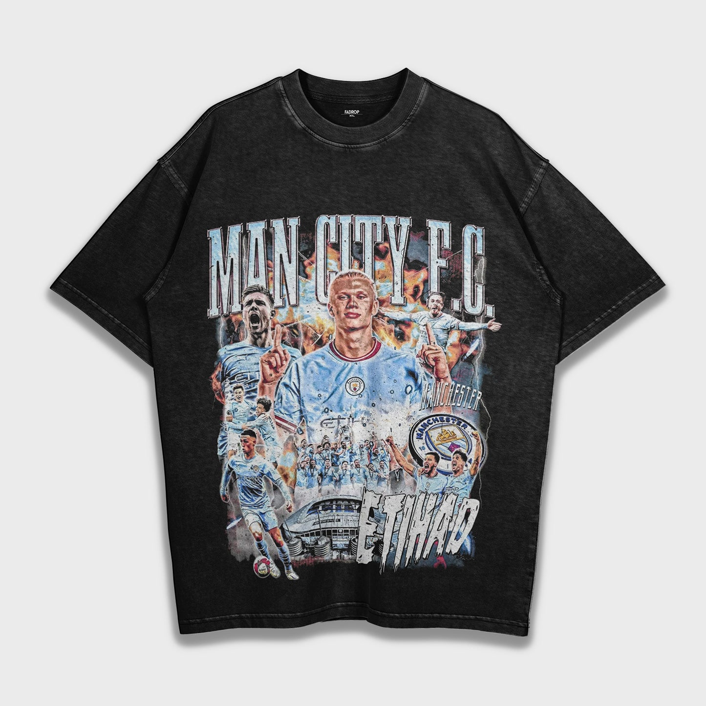 Erling Haaland - Heavy Loose T-Shirt