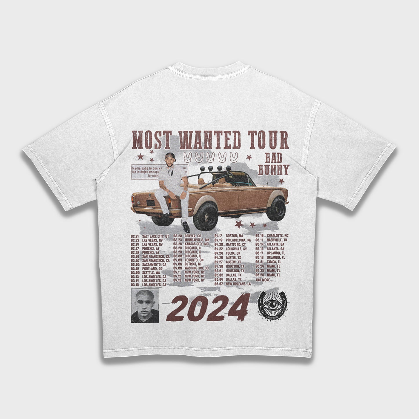 Bad Bunny - Heavy Loose T-Shirt