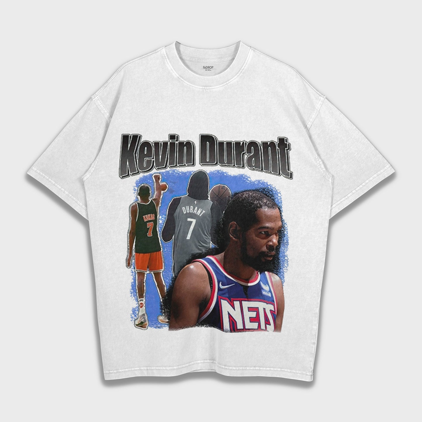 Kevin Durant - تي شيرت ثقيل فضفاض