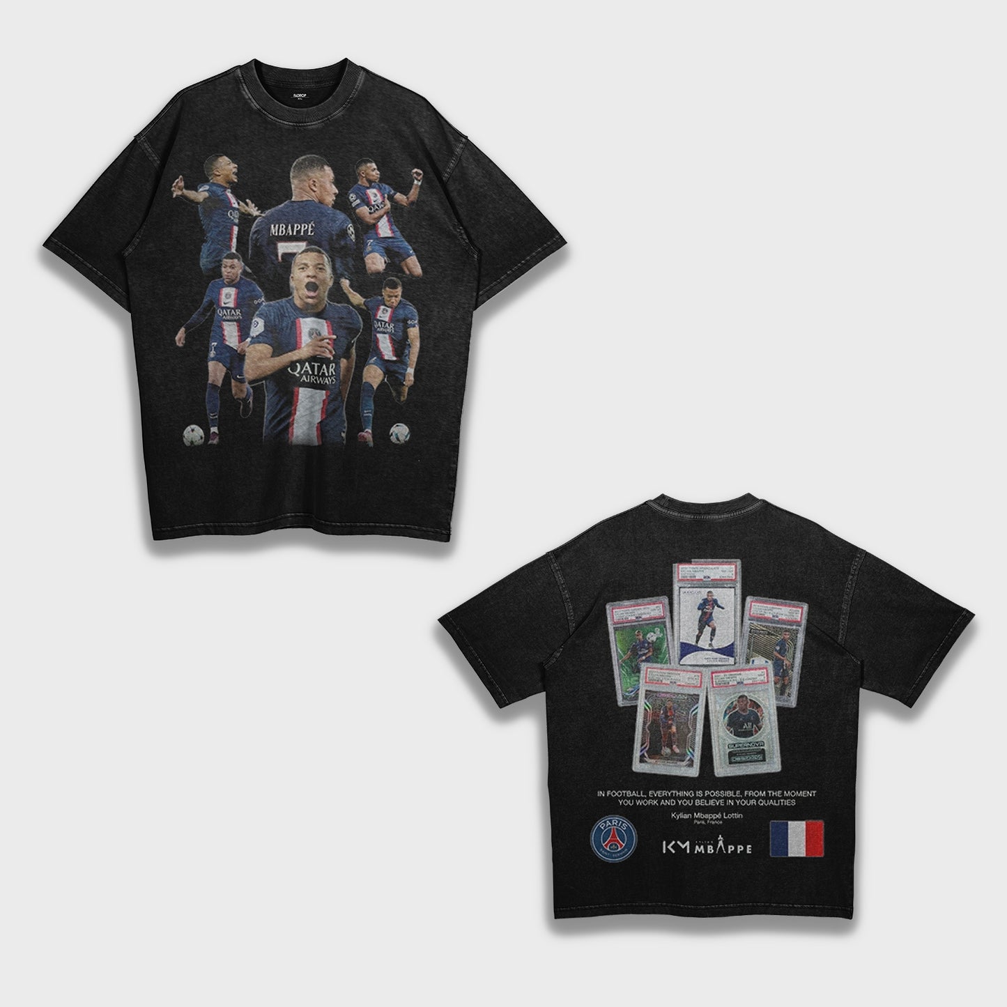 Kylian Mbappé - Heavy Loose T-Shirt