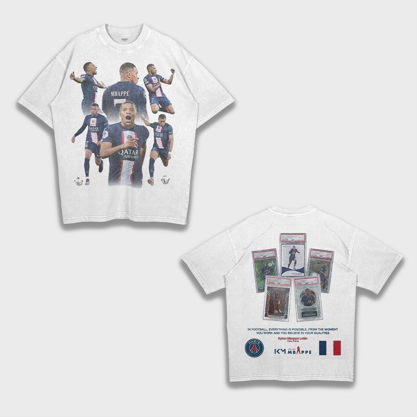 Kylian Mbappé - Heavy Loose T-Shirt