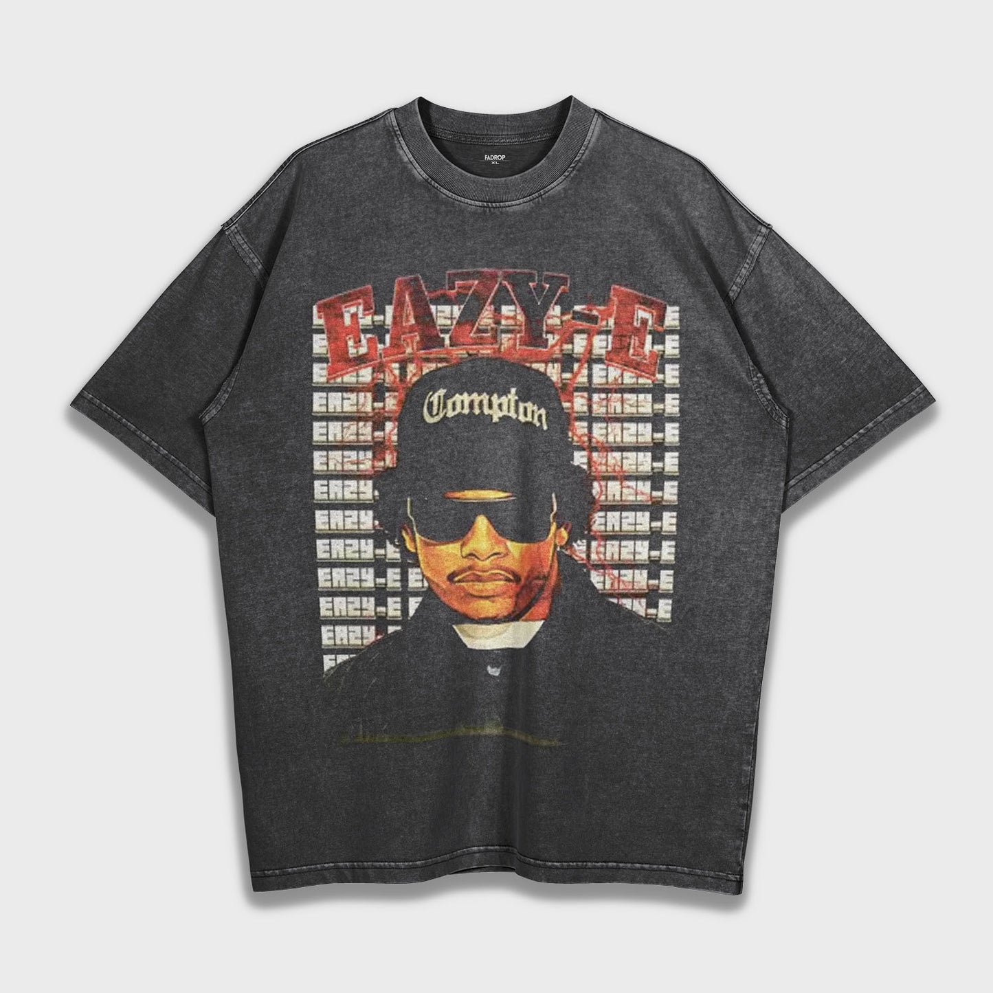 Eazy-E - تي شيرت فضفاض وثقيل