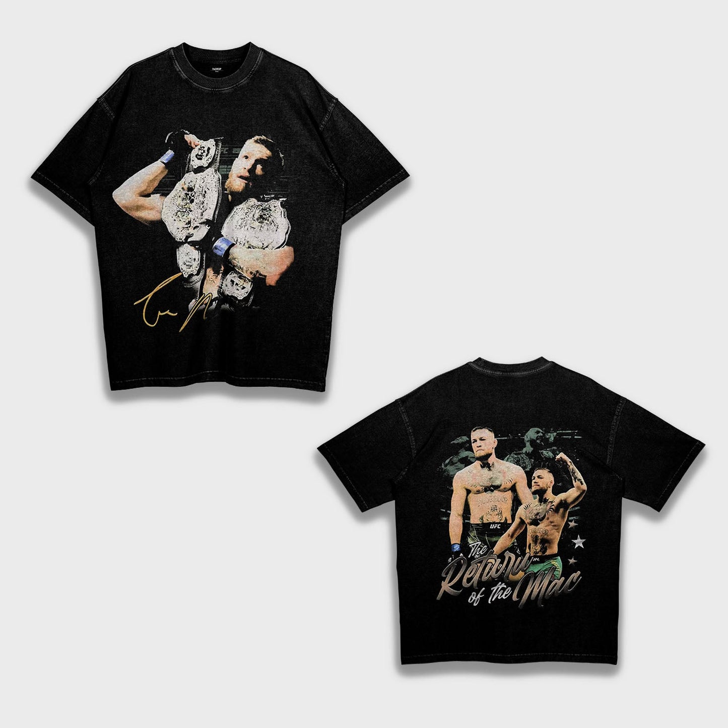 Conor McGregor - Loose Fit Heavyweight T-Shirt