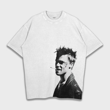 Fight Club (Brad Pitt) - Loose Fit Heavyweight T-Shirt