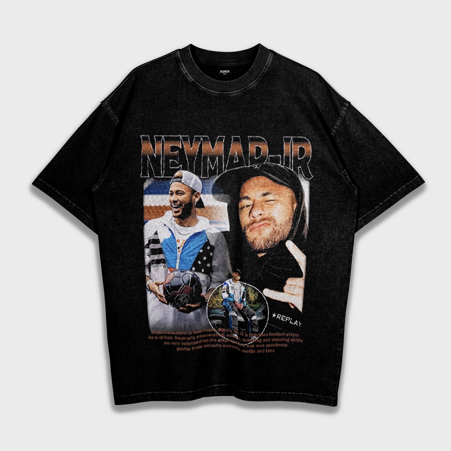 Neymar - Heavy Loose T-Shirt