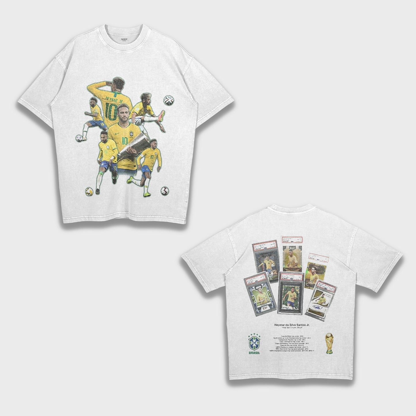 Neymar - Loose Heavy T-Shirt