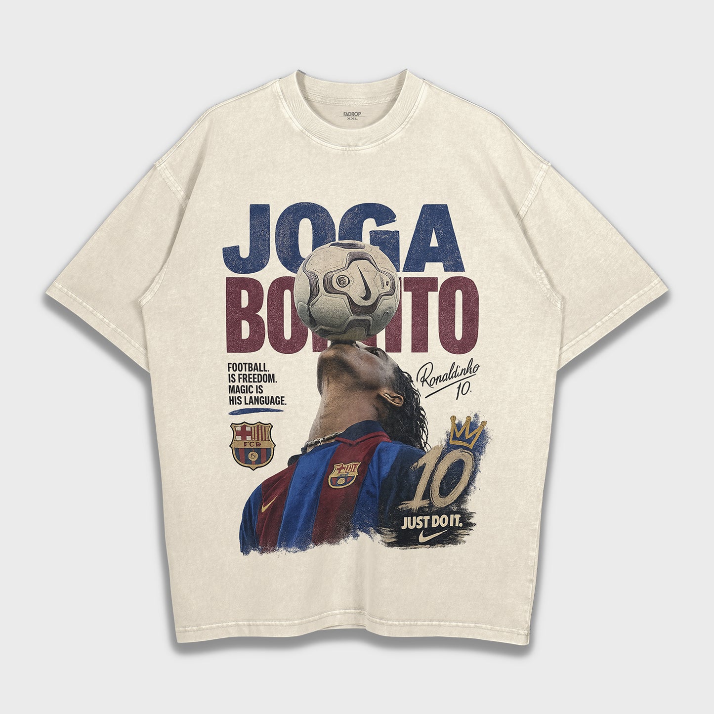 Ronaldinho Gaúcho - Loose Heavy T-Shirt