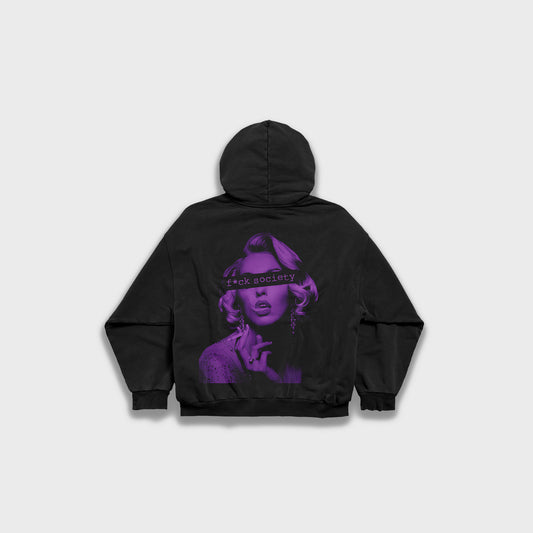 Marilyn Monroe smoking - Heavy Loose Hoodie