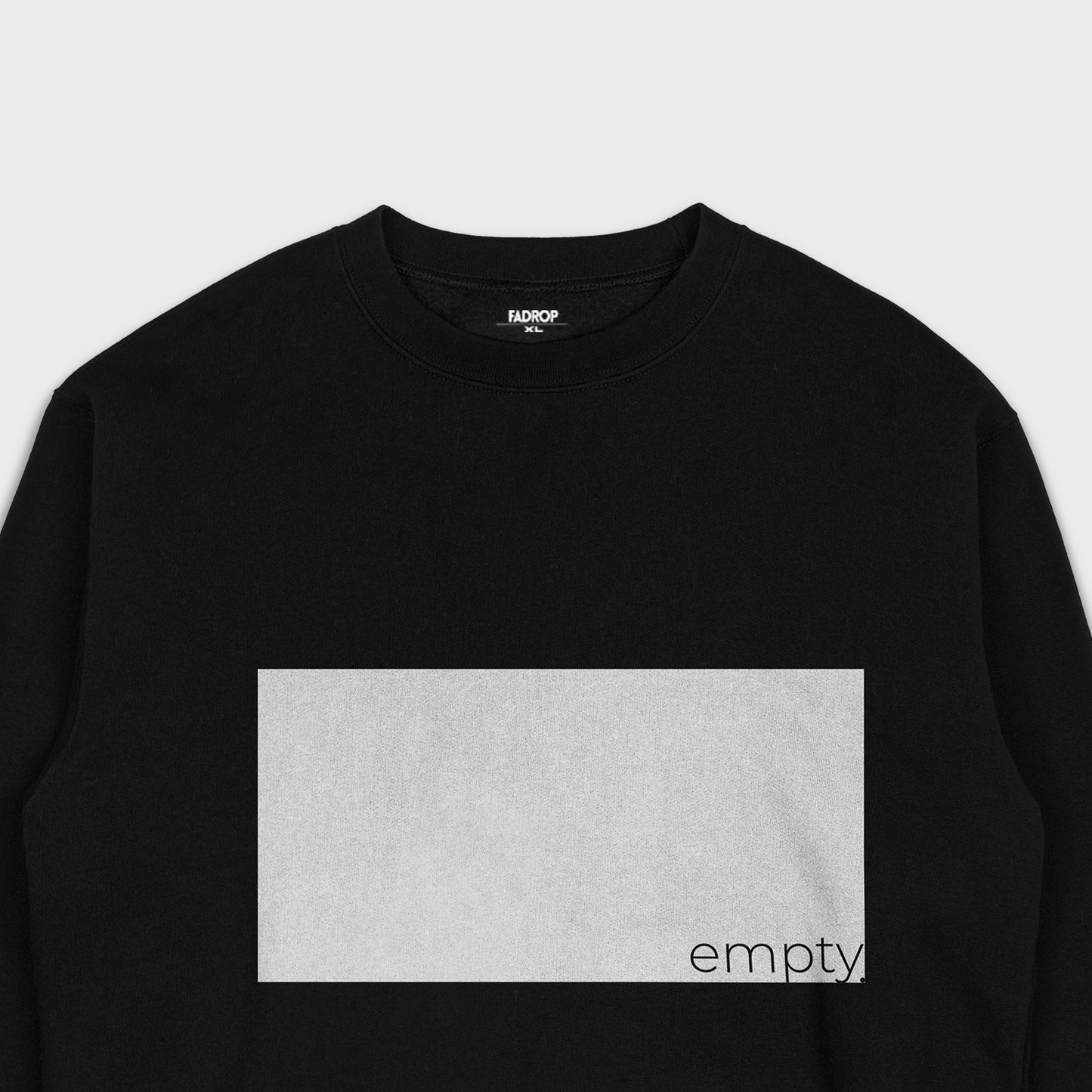 Empty. - Heavy Loose Sweatshirt