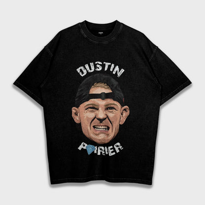 Dustin Poirier - تي شيرت ثقيل فضفاض