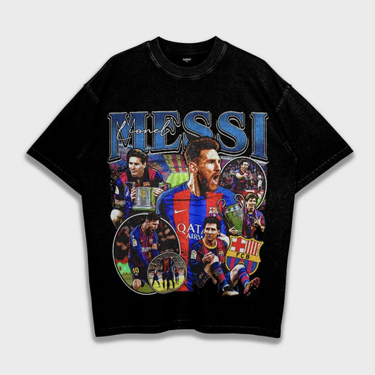 Lionel Messi - Heavy Loose T-Shirt