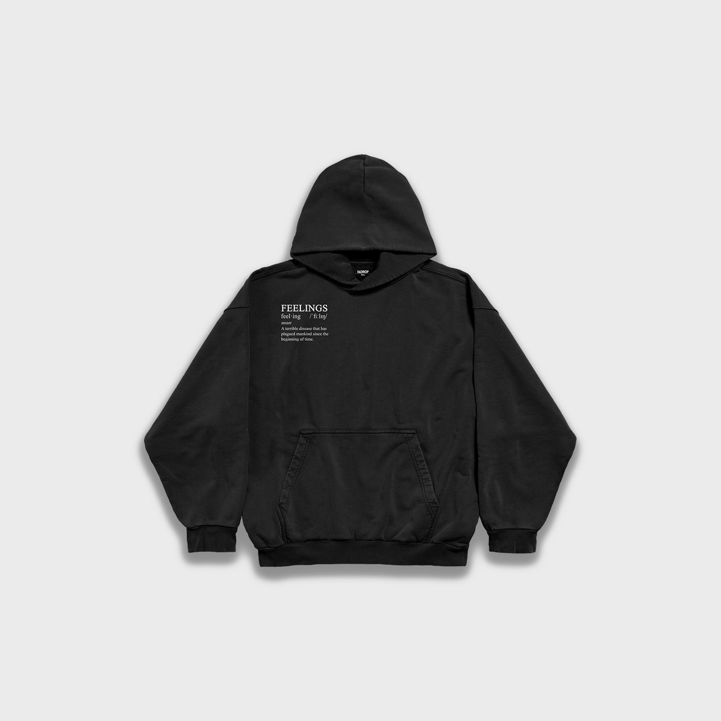 Feelings - Heavy Loose Hoodie