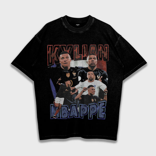 Kylian Mbappé - Heavy Loose T-Shirt