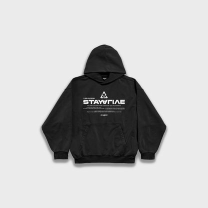Stay alive - هودي ثقيل فضفاض