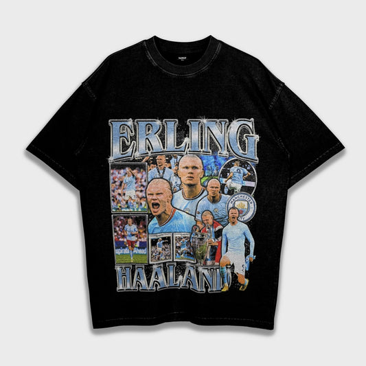 Erling Haaland - Heavy Loose T-Shirt