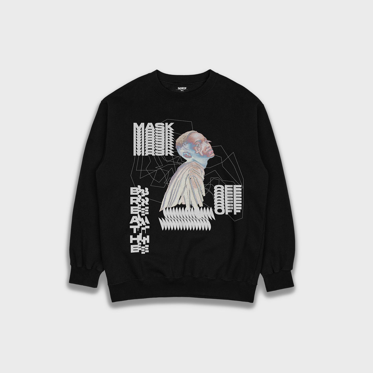 Mask off - Heavy Loose Sweatshirt