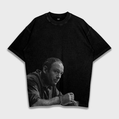 Tony Soprano - تي شيرت ثقيل فضفاض