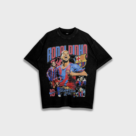 Ronaldinho - Heavy Loose T-Shirt