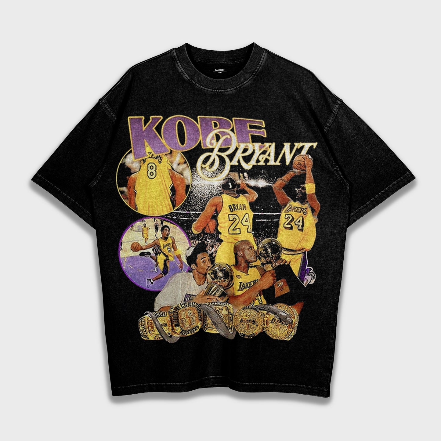 Kobe Bryant - Loose Heavy T-Shirt