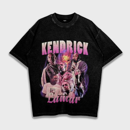 Kendrick Lamar - تي شيرت فضفاض وثقيل