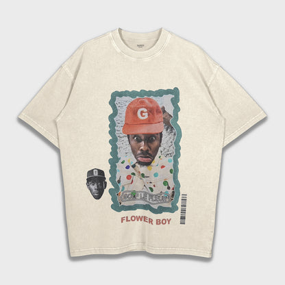 Tyler, The Creator - تي شيرت ثقيل فضفاض