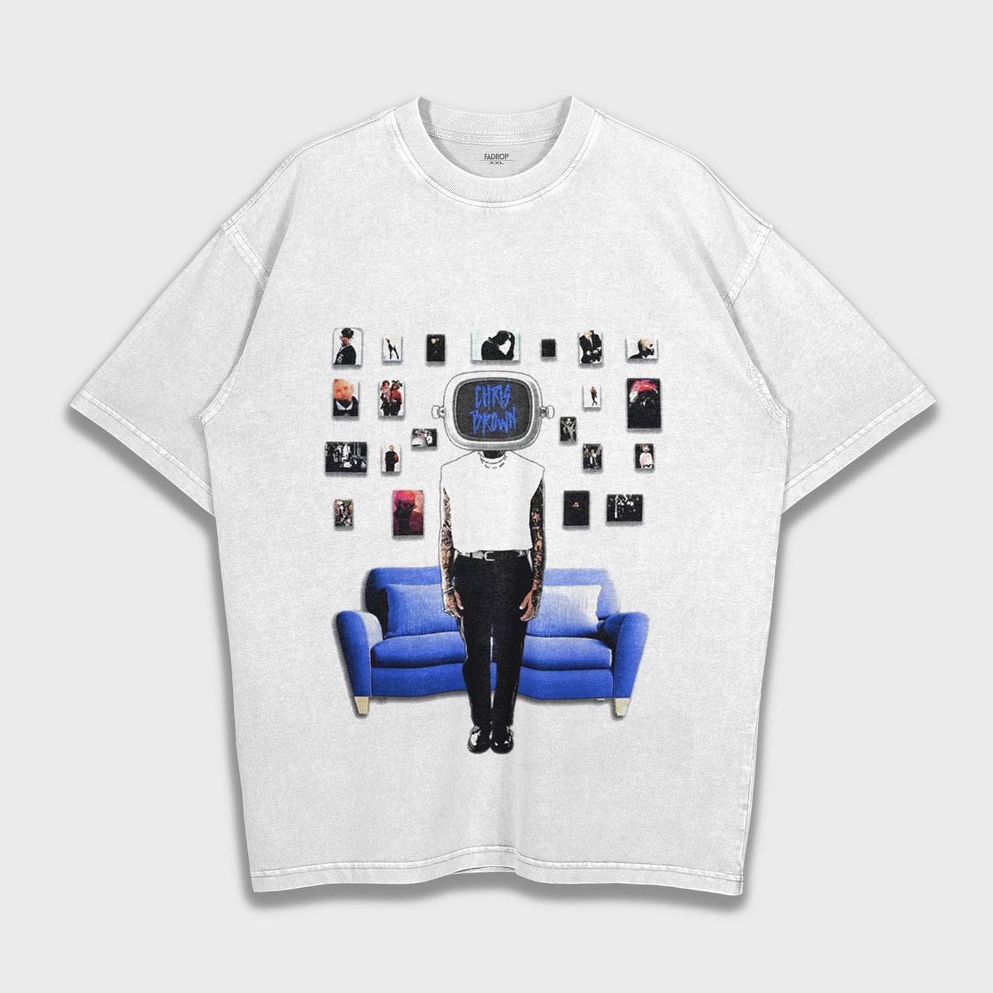 Chris Brown - Loose Heavy T-Shirt