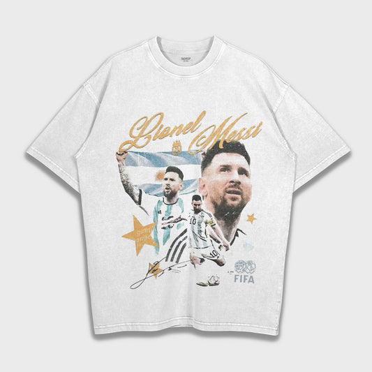 Lionel Messi - Loose Heavy T-Shirt