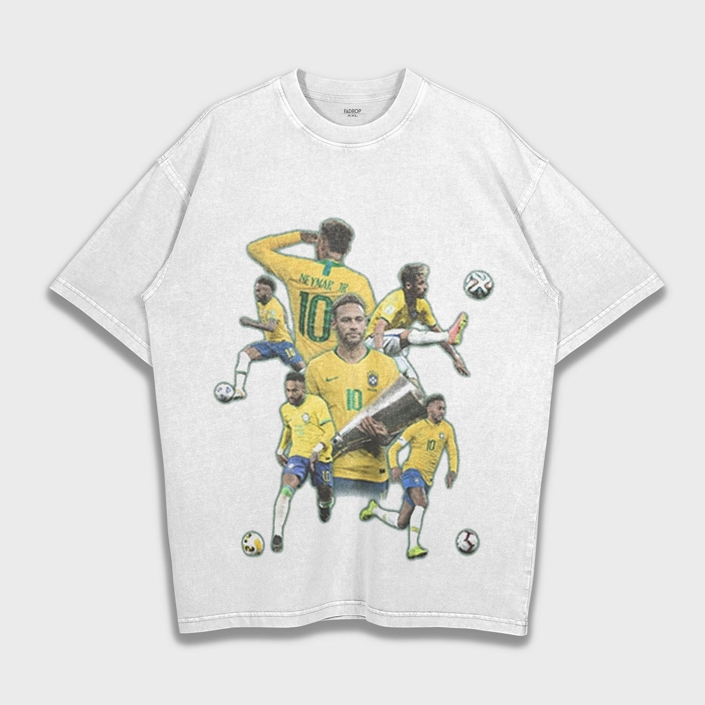 Neymar - Loose Heavy T-Shirt