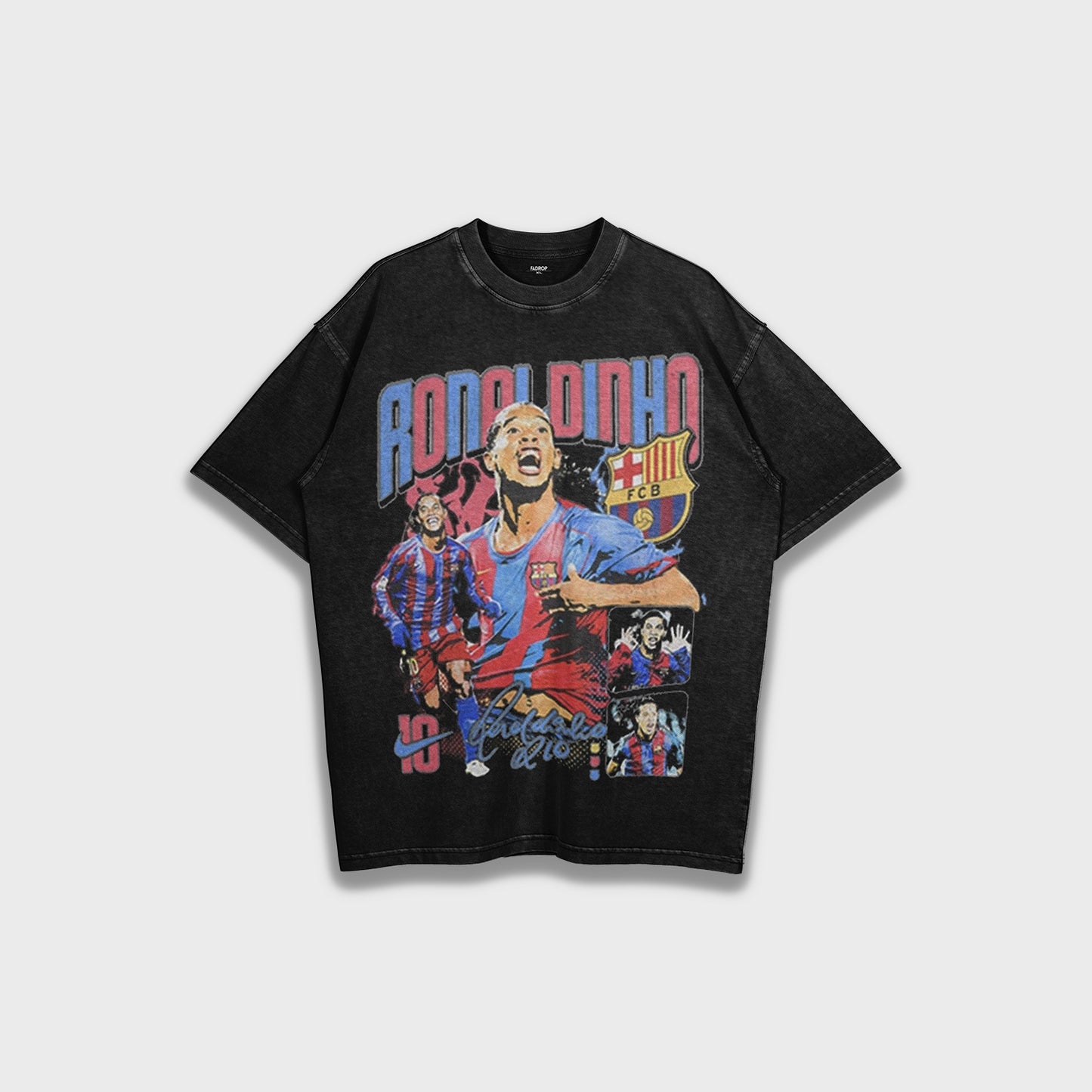 Ronaldinho - Heavy Loose T-Shirt