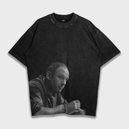 Tony Soprano - تي شيرت ثقيل فضفاض