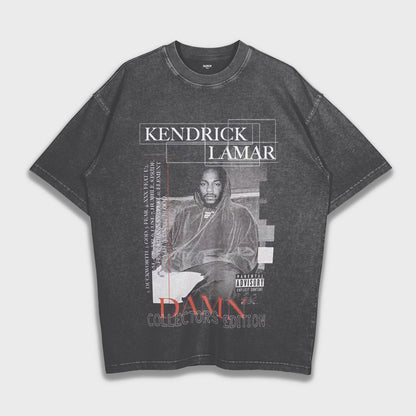 Kendrick Lamar - تي شيرت ثقيل فضفاض