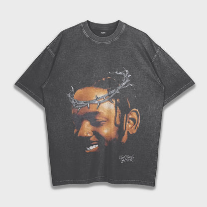 Kendrick Lamar - تي شيرت فضفاض وثقيل
