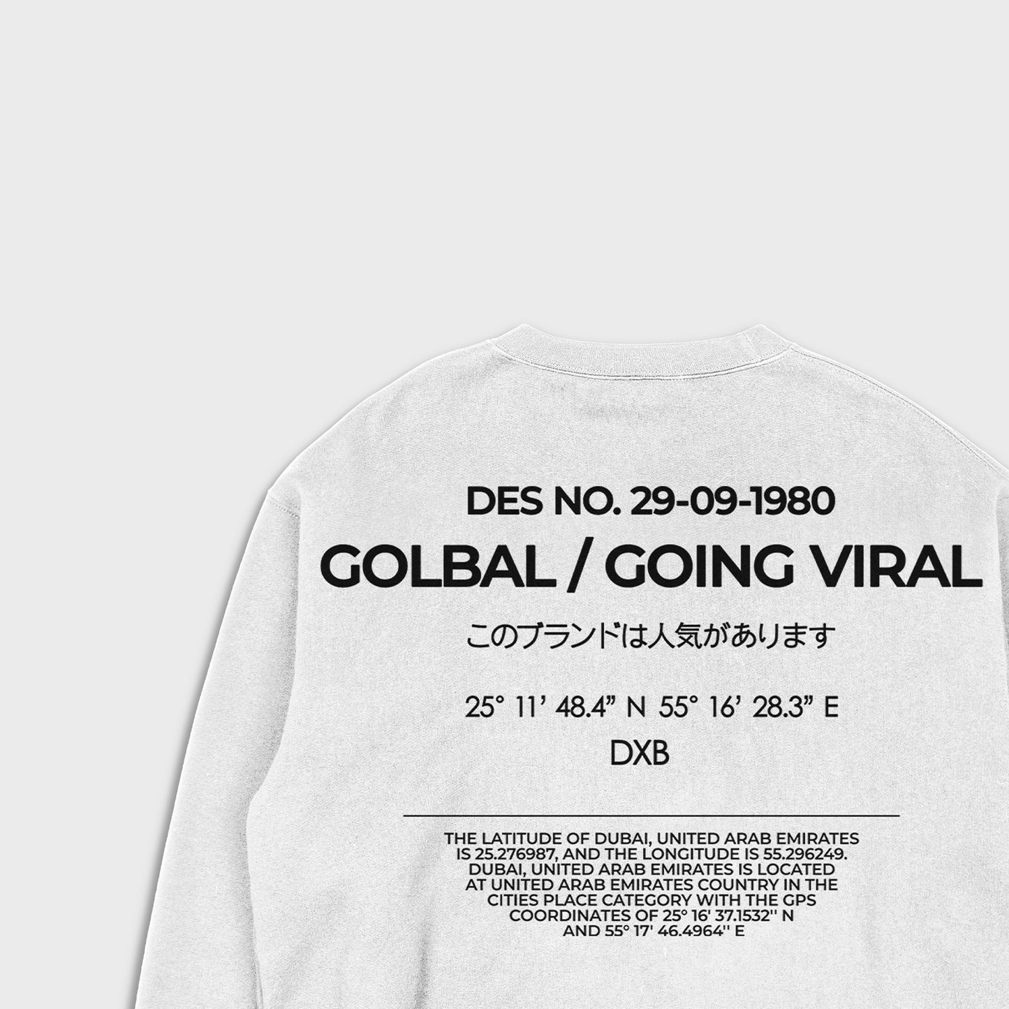 Global - Heavy Loose Sweatshirt