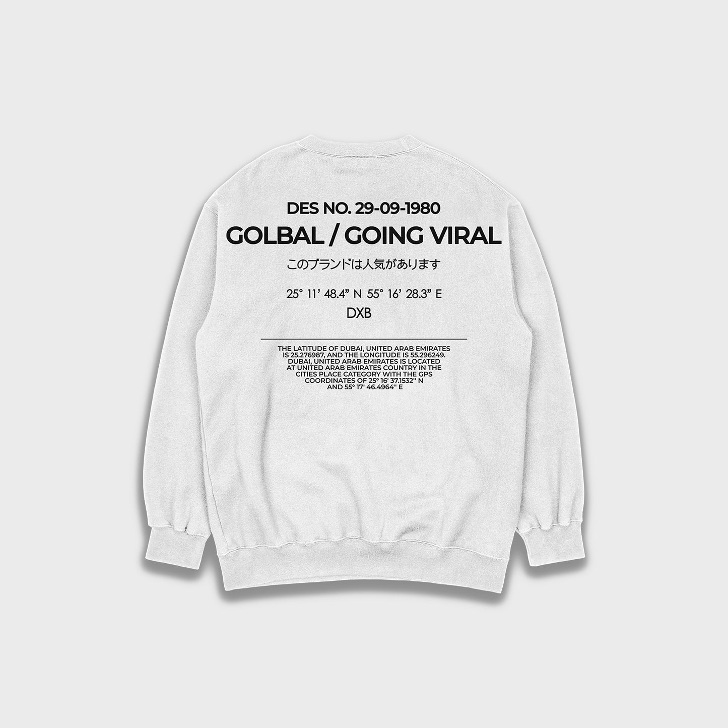 Global - Heavy Loose Sweatshirt