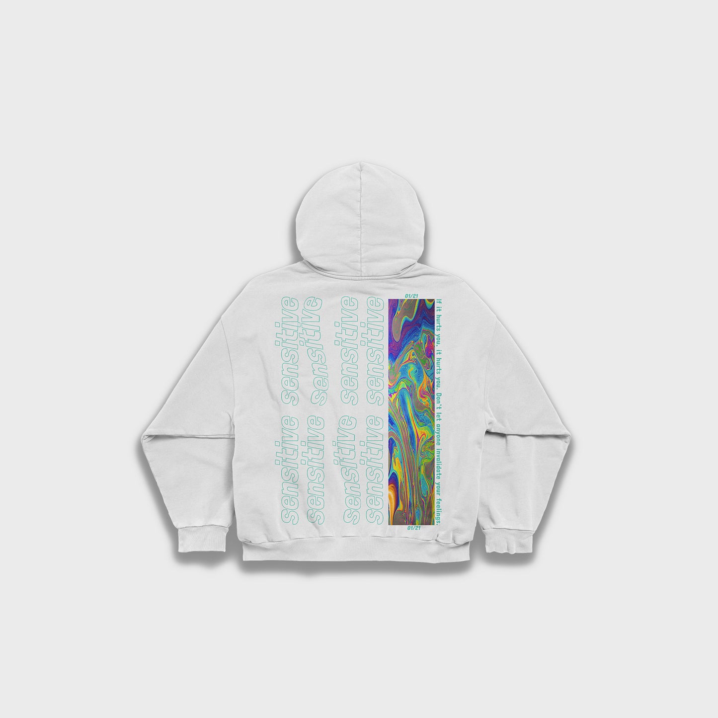 sensitive - Heavy Loose Hoodie