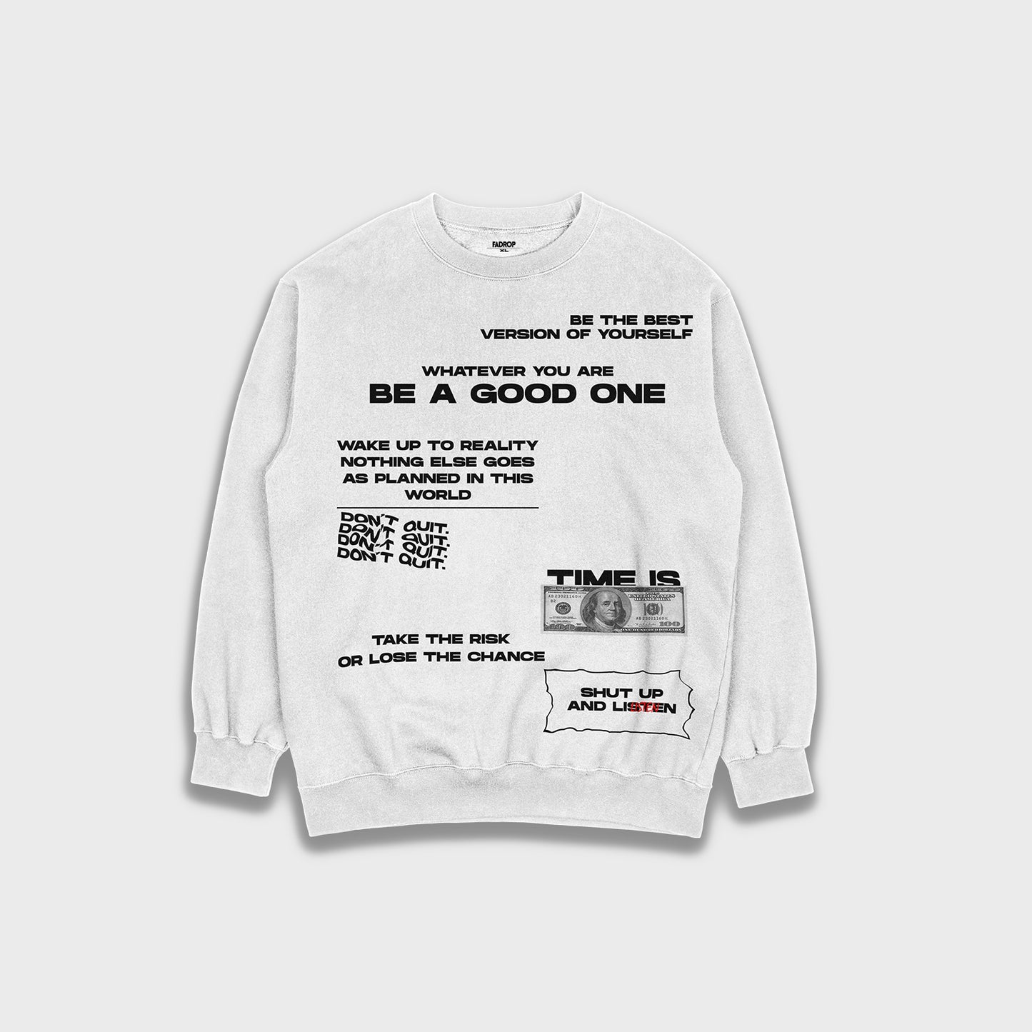 Time is money - Heavy Loose Sweatshirt