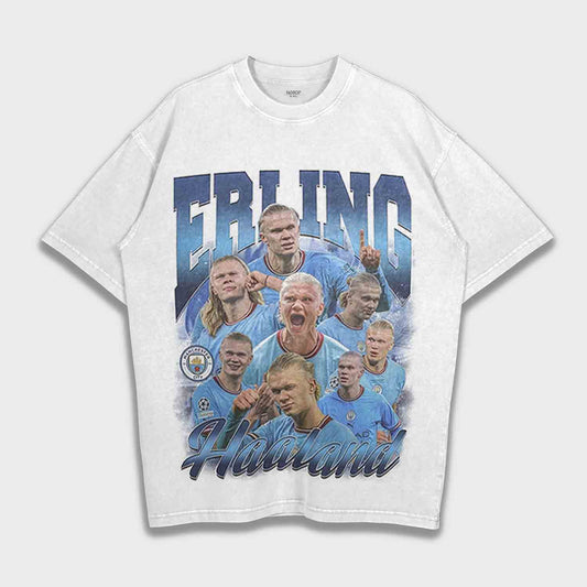 Erling Haaland - Heavy Loose T-Shirt