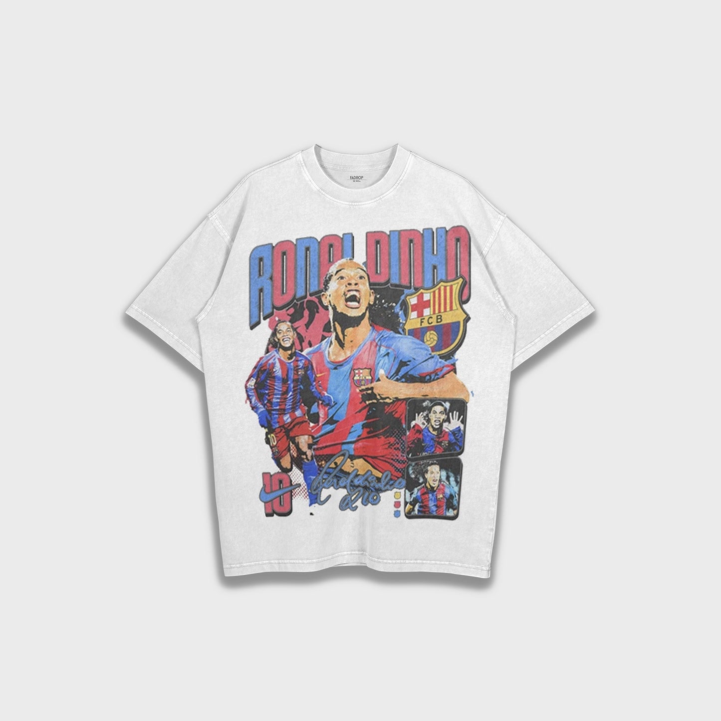 Ronaldinho - Heavy Loose T-Shirt