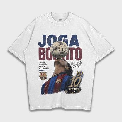 Ronaldinho Gaúcho - Loose Heavy T-Shirt