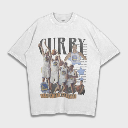 Stephen Curry - تي شيريت ثقيل فضفاض