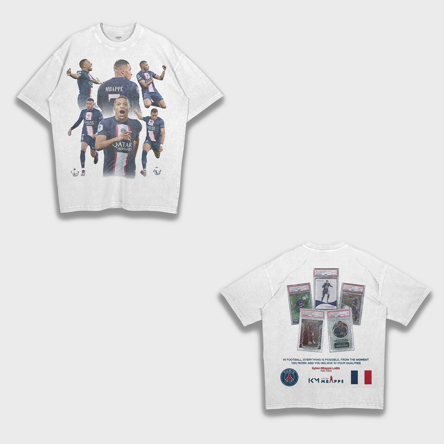 Kylian Mbappé - Heavy Loose T-Shirt