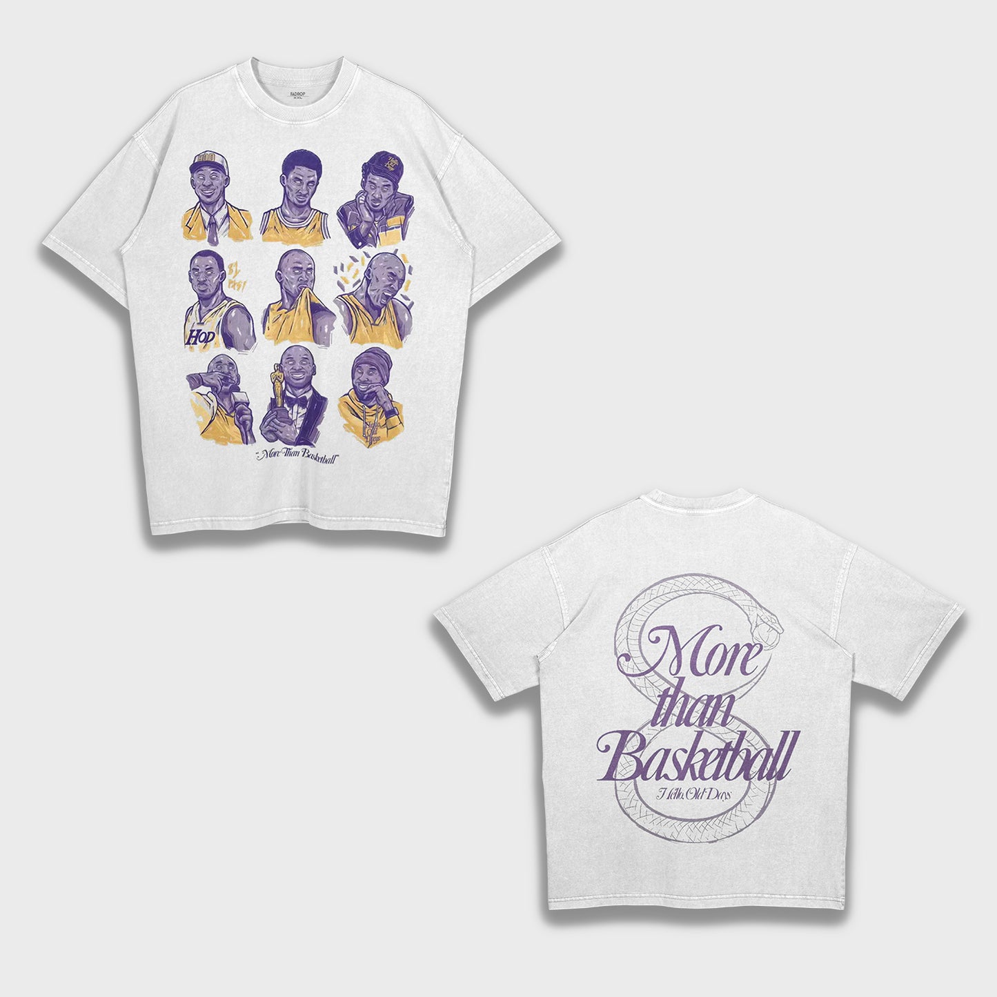 Kobe Bryant - Heavy Loose T-Shirt