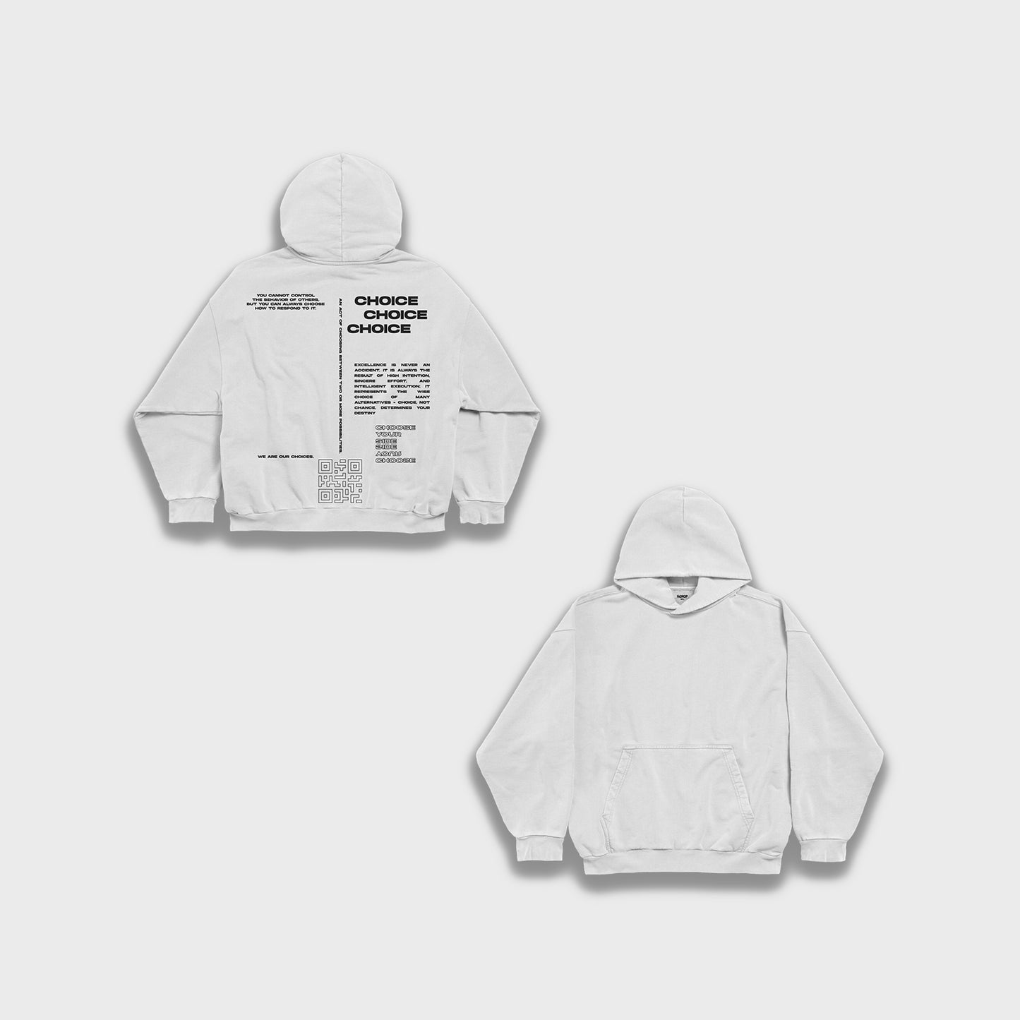 Choice - Heavy Loose Hoodie