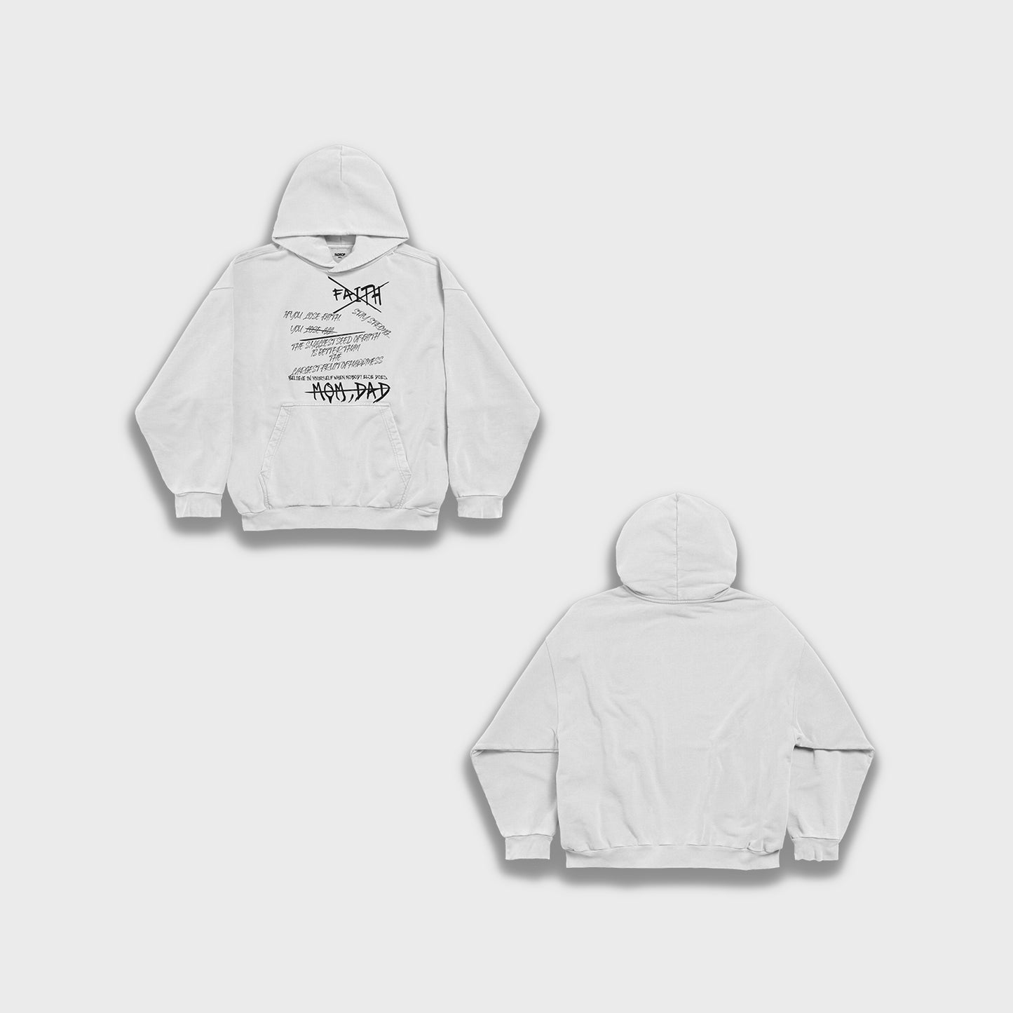 Faith - Heavy Loose Hoodie